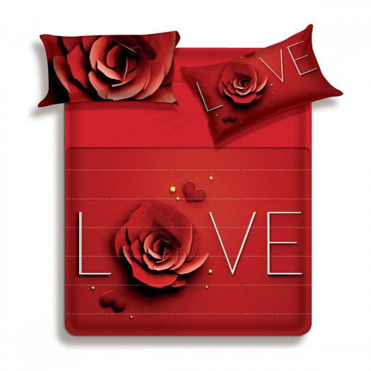 Trapunta Biancaluna invernale Love