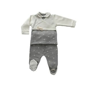 pigiama-caldo-cotone-neonato-baby-vip-grigio