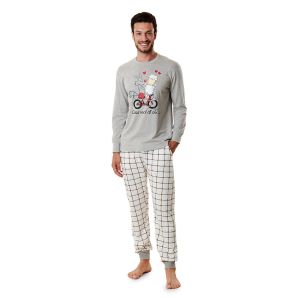 pigiama-da-uomo-in-cotone-happy-people-san-vanlentino-h5276-grigio